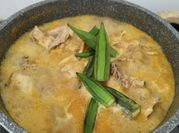 Gambar okra dengan ayam