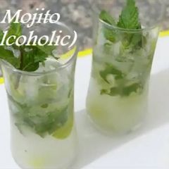 Lemon Mojito Non Alcoholic Drink A picture of Lemon Mojito Non Alcoholic Drink.