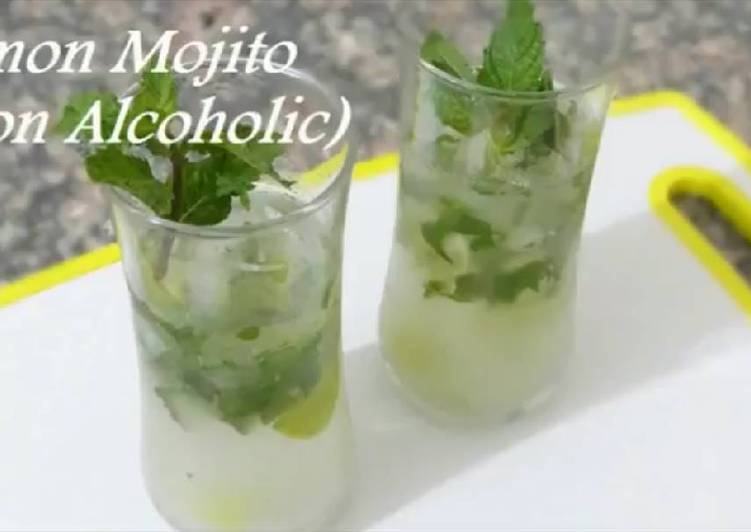 Easy Way to Prepare Lemon Mojito Non Alcoholic Drink Recipe