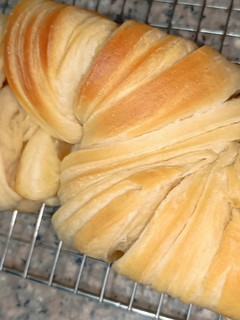 Una foto de Pan de croissant