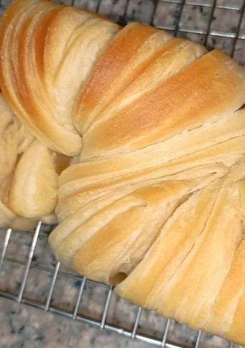 Una foto de Pan de croissant
