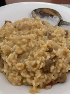 Una foto de Risotto de champiñones