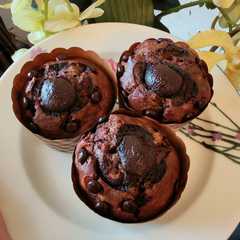 Muffin Pisang SKM cokelat lumer-レシピのメイン写真
