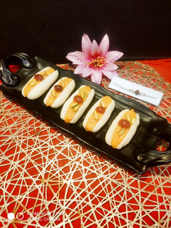 A picture of Cham Cham Bengali Sweets.