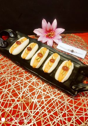 A picture of Cham Cham Bengali Sweets.