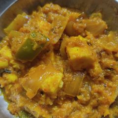 A picture of Masala paneer.