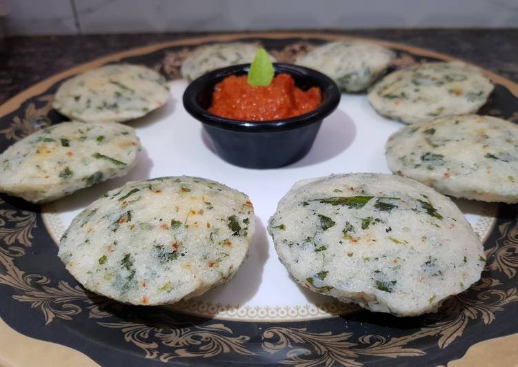 Simple Way to Prepare Favorite Bathua spinach idli