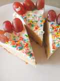 Vanilla cake with chocolate chips(my version)
