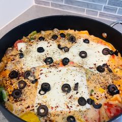 A picture of Pizza 🍕 Rice 🍚 Bowl 🥣.