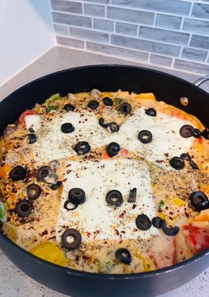 A picture of Pizza 🍕 Rice 🍚 Bowl 🥣.