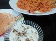 A picture of chick pea pulao