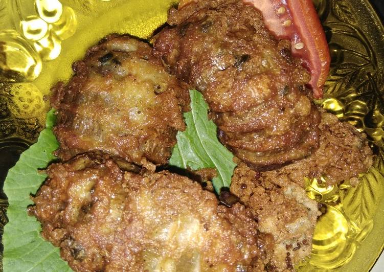 Terong isi daging kriuk Terong isi daging kriuk