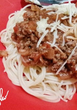 Foto resep Beef Bolognese Spaghetti