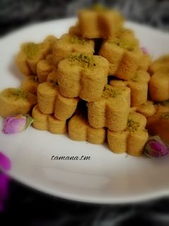 عکسی از دستور شیرینی نخودچی