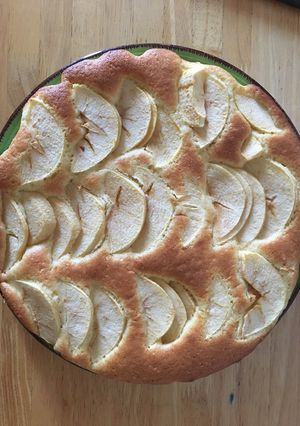 Una foto de Torta de manzana