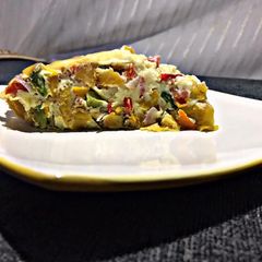 A picture of Plantain lasagna.