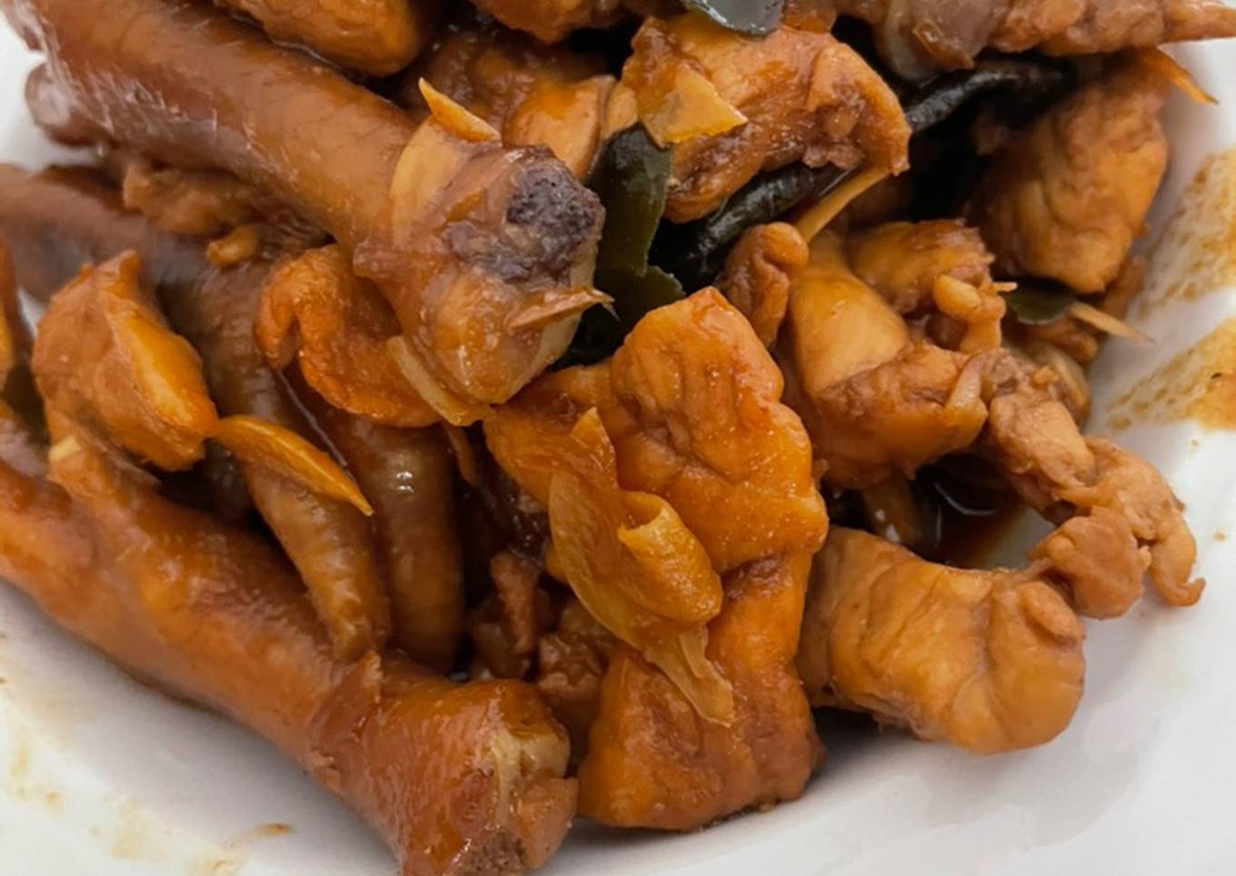 Ayam Ceker Masak Kecap