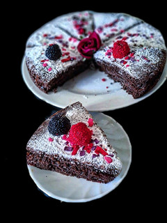 عکسی از دستور کیک شکلاتی کافیشاپی🍰
