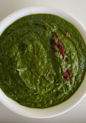 A picture of Sarson Ka Saag.