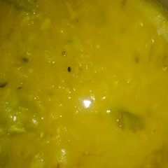 A picture of Bottle gourd moong daal.