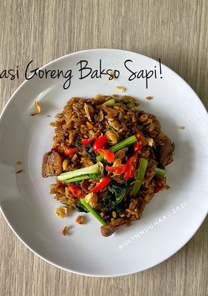 Foto resep Nasi Goreng Bakso Sapi!