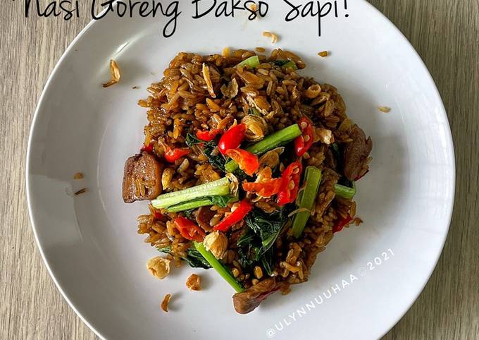 Nasi Goreng Bakso Sapi!