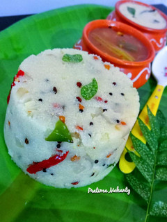 A picture of Rava Upma.