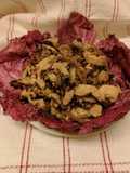 Straccetti di pollo con radicchio
