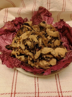 Foto di Straccetti di pollo con radicchio