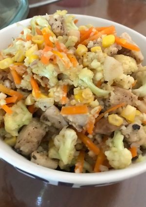 Foto resep Cauliflower fried rice