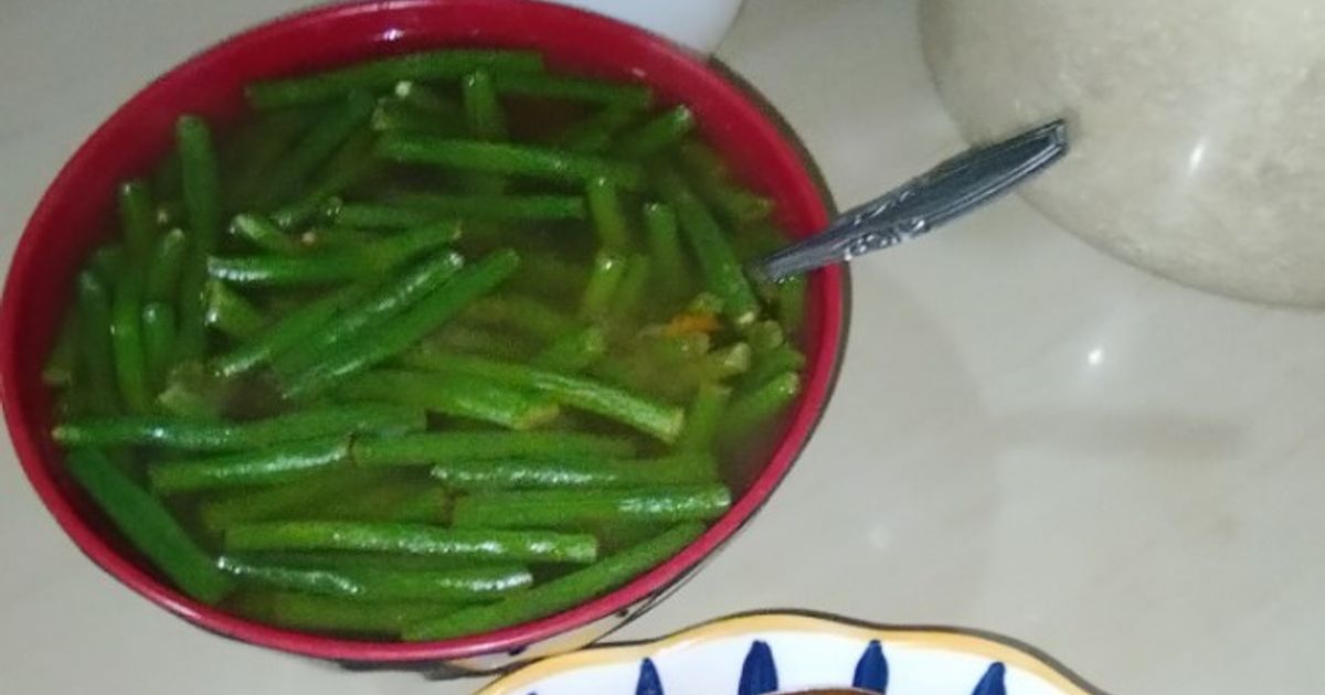 Sayur asem kacang panjang