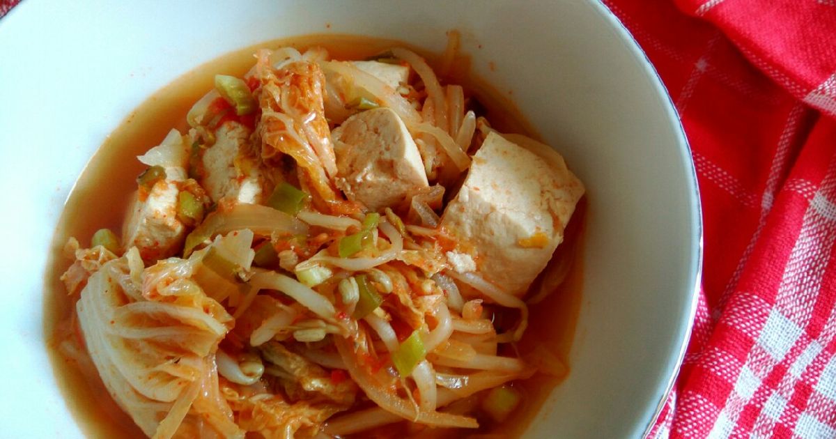 Resep Sop Tahu Pedas Ala Korea A.K.A Sundubu Jjigae 🍜🍜 oleh mrs.rythma ...