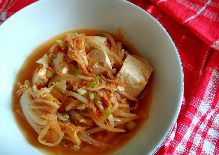Sop Tahu Pedas ala Korea a.k.a Sundubu jjigae 🍜🍜