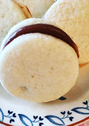 Una foto de Alfajores de dulce de leche