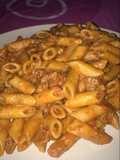Penne boloñesa estilo luma