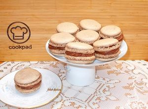 Kekszmacaron (csokoládés -francia módszerrel) recept fotója