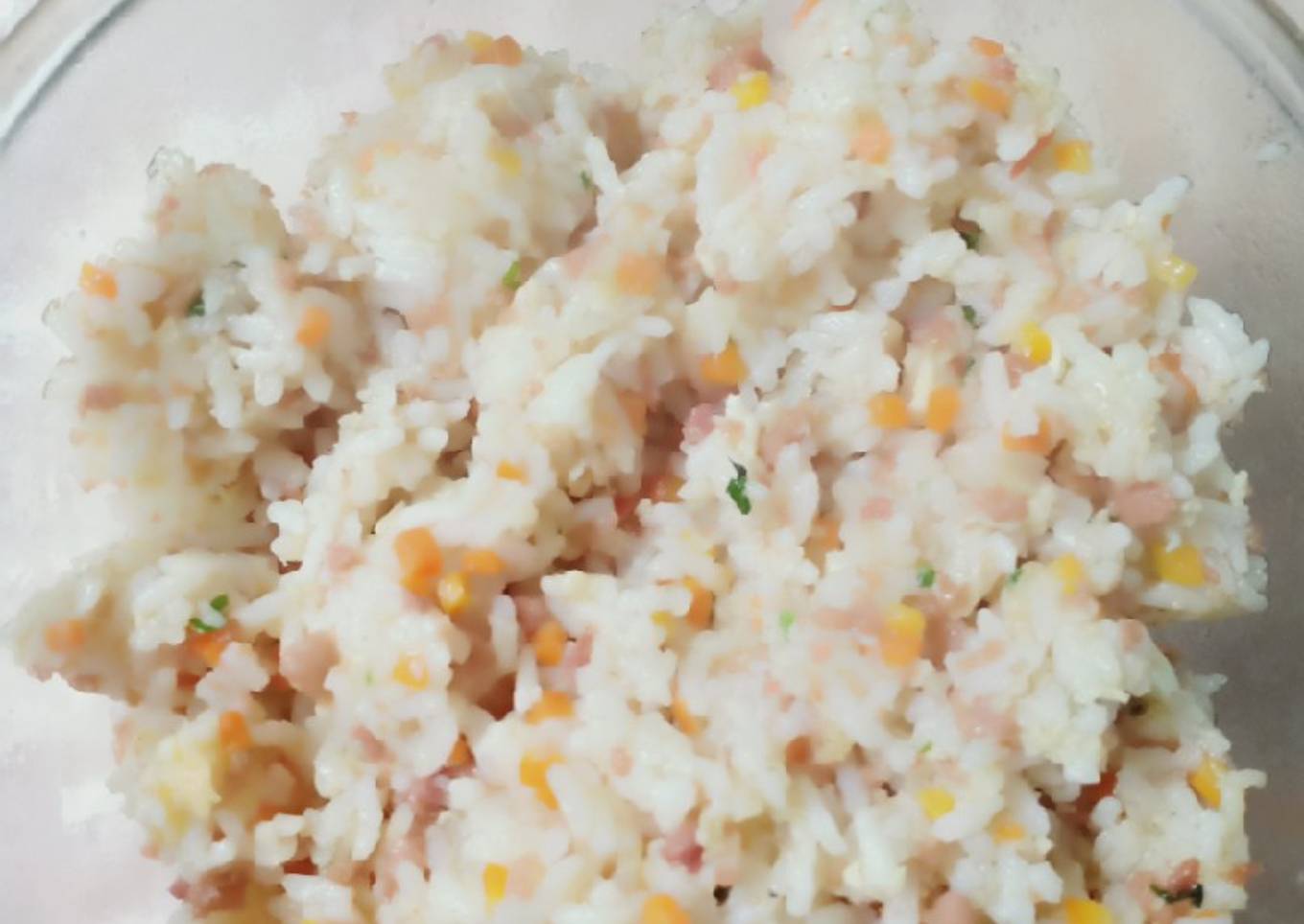 Nasi goreng kornet ayam special