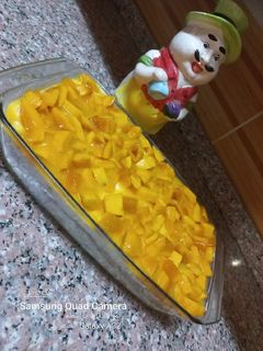 صورة لوصفة كنافة بالمانجه🥭🥭