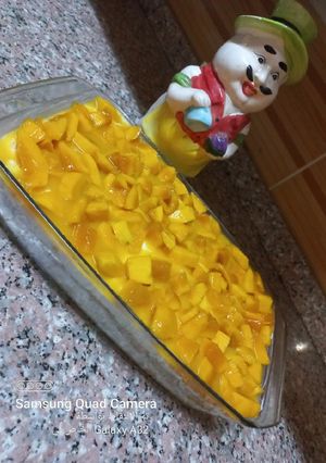 صورة لوصفة كنافة بالمانجه🥭🥭