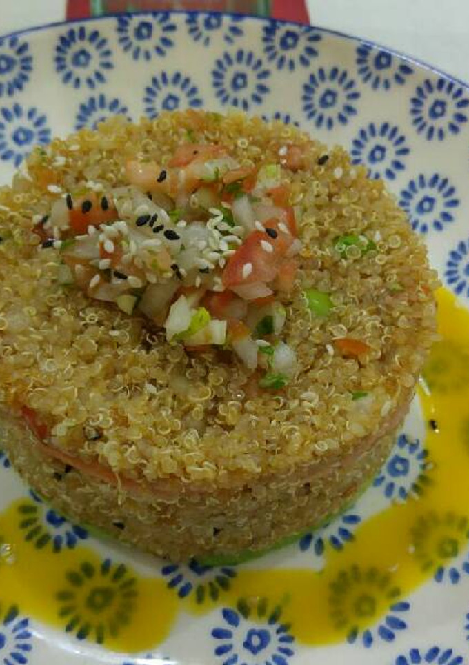 Una foto de Ensalada fresca de quinoa