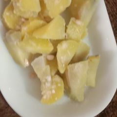 A picture of Sweet Potato Chaat.