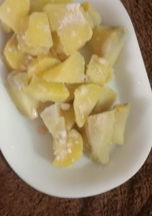 A picture of Sweet Potato Chaat.