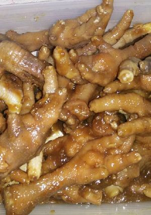 Foto resep Ceker bacem pedas manis