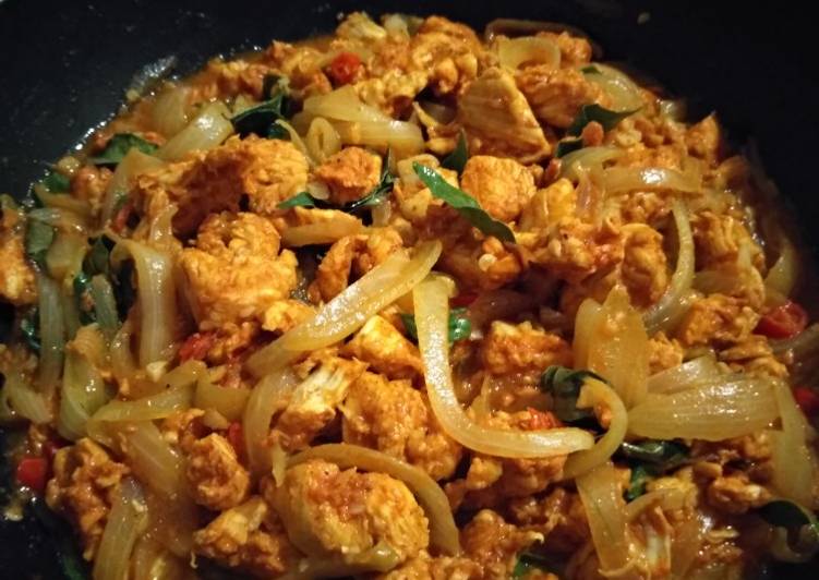 Easiest Way to Make Quick Spicy sauté chicken