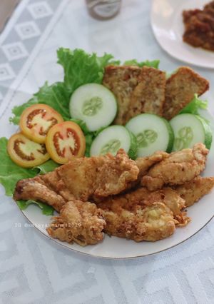 Foto resep Dada Ayam Goreng Tepung