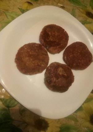 Une photo de Steak végétarien (lentille)