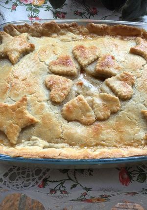 Una foto de "Chiken pie" (pastel de pollo)