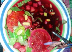 Una foto de Ensalada de nochebuena