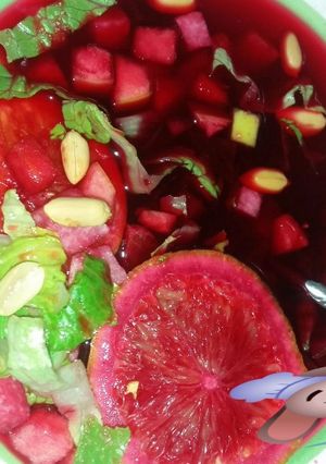 Una foto de Ensalada de nochebuena