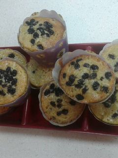 Foto resep Vanilla Raisin Muffins